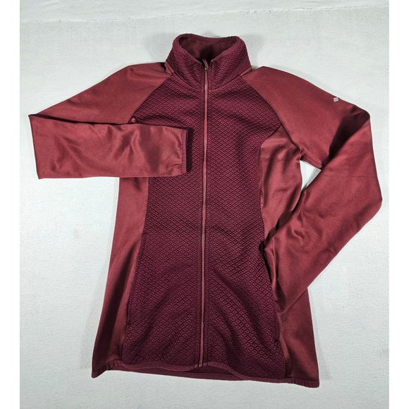 Columbia Jackets & Blazers - Columbia Womens North Loop‎ Full Zip Quilted Jacket Maroon Size Small